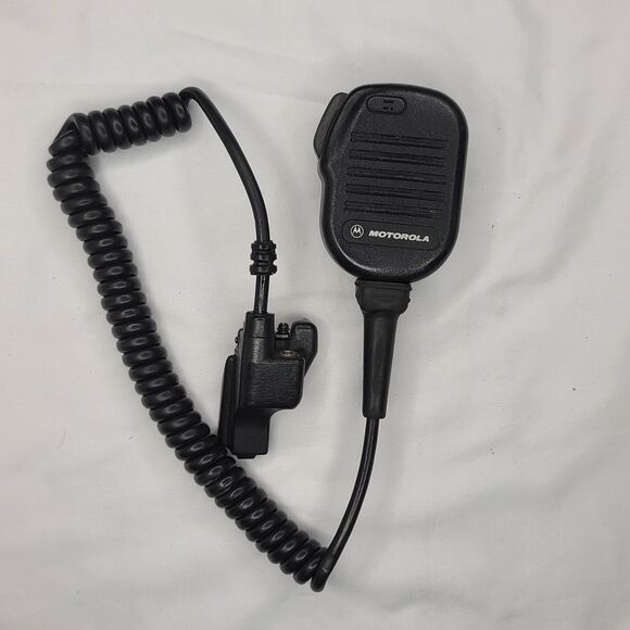 Motorola NMN6193B Commander Noise Cancelling Speaker Microphone Mic XTS Radios - Picture 2 of 5